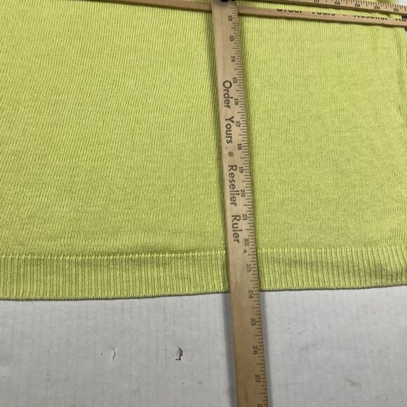 Talbots Linen Knit Sweater Tank Green 2XP Sleeveless Cottagecore Minimalist Top - Picture 6 of 10